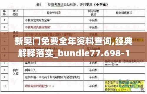 新奥门免费全年资料查询,经典解释落实_bundle77.698-1