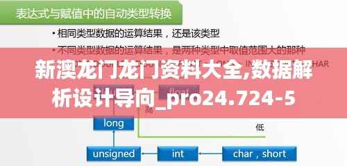 新澳龙门龙门资料大全,数据解析设计导向_pro24.724-5