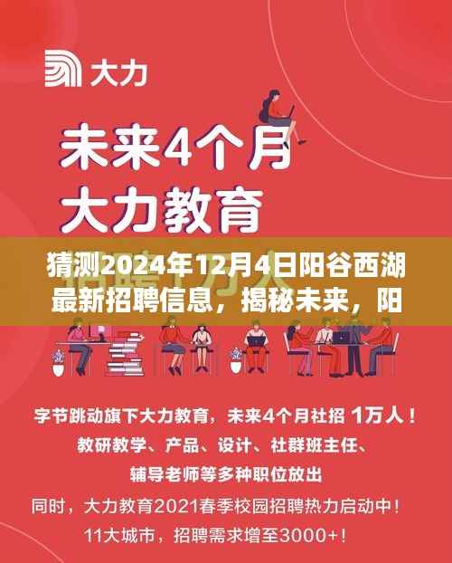 揭秘未来，阳谷西湖最新招聘信息展望与解读（2024年12月版）