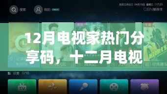 十二月电视家热门分享码回顾，热潮、影响与时代印记