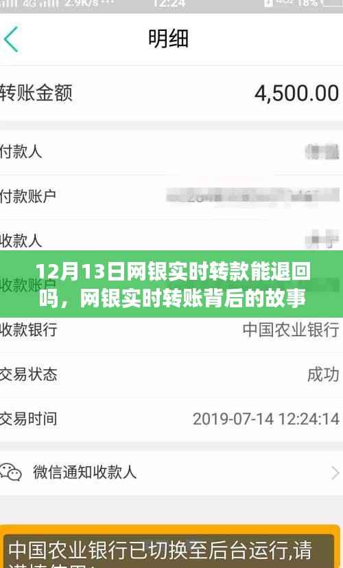 网银实时转账背后的故事,学习与变化中的自信与成就感,能否成功退款揭秘