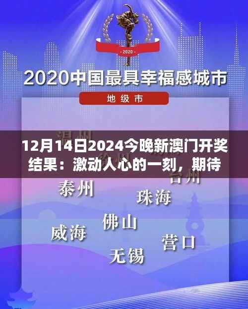 12月14日2024今晚新澳门开奖结果:激动人心的一刻,期待大奖揭晓!
