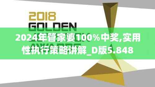 2024年管家婆100%中奖,实用性执行策略讲解_D版5.848