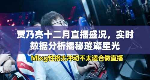 贾乃亮十二月直播盛况揭秘,璀璨星光与实时数据解析