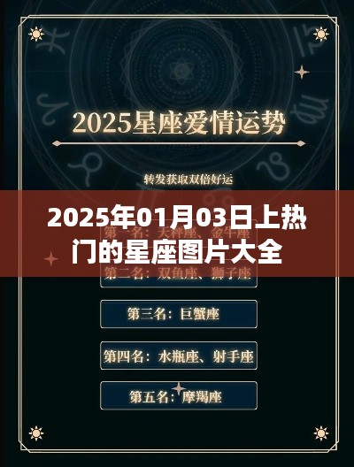 星座图片精选,热门星座美图(2025年1月)