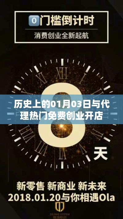 历史上的1月3日与免费创业开店代理概览
