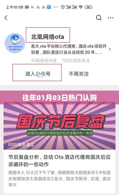 历年元旦后认购热潮涌动