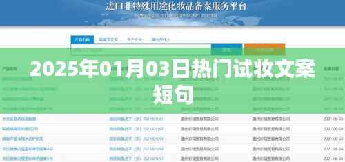 『2025元旦妆容新风尚,时尚短句一网打尽』