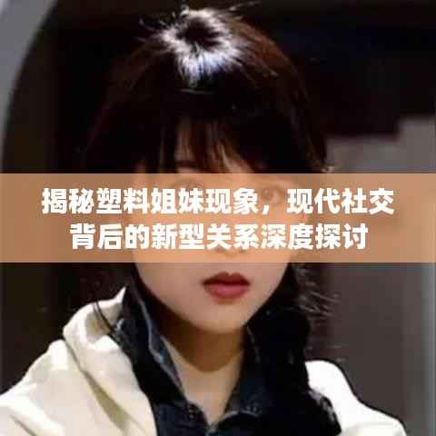 揭秘塑料姐妹现象,现代社交背后的新型关系深度探讨