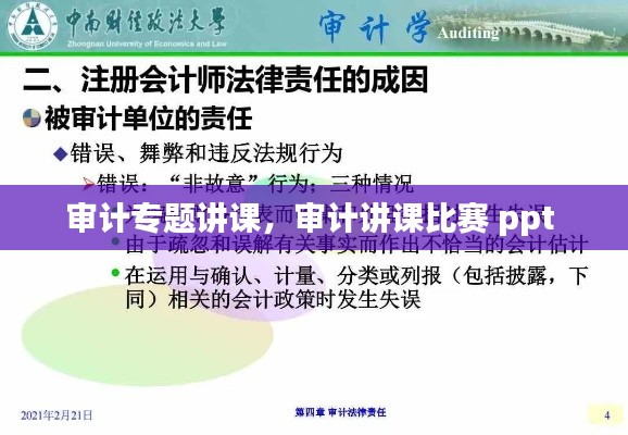 审计专题讲课,审计讲课比赛 ppt