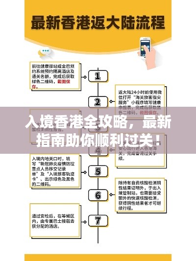入境香港全攻略，最新指南助你顺利过关！