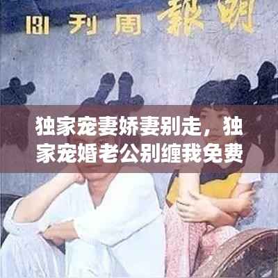 独家宠妻娇妻别走,独家宠婚老公别缠我免费阅读