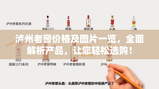 泸州老窖价格及图片一览，全面解析产品，让您轻松选购！