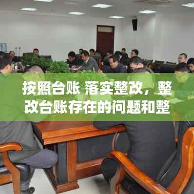 按照台账 落实整改,整改台账存在的问题和整改意见